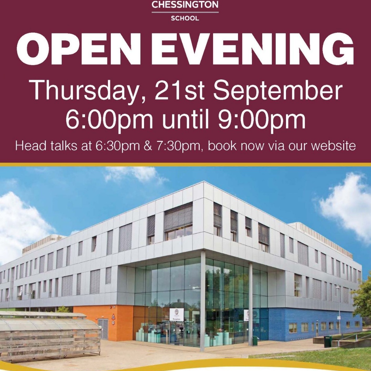 Chessington School Student Reminder